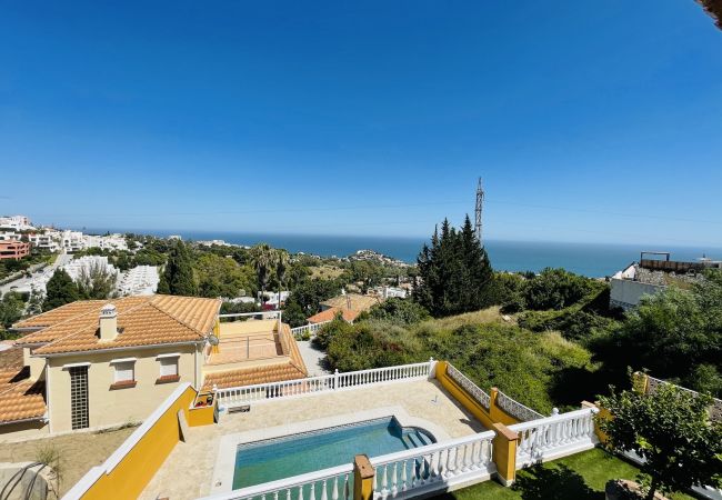 Casa en Benalmádena - Unfurnished 5 bdm villa with views and huge garage