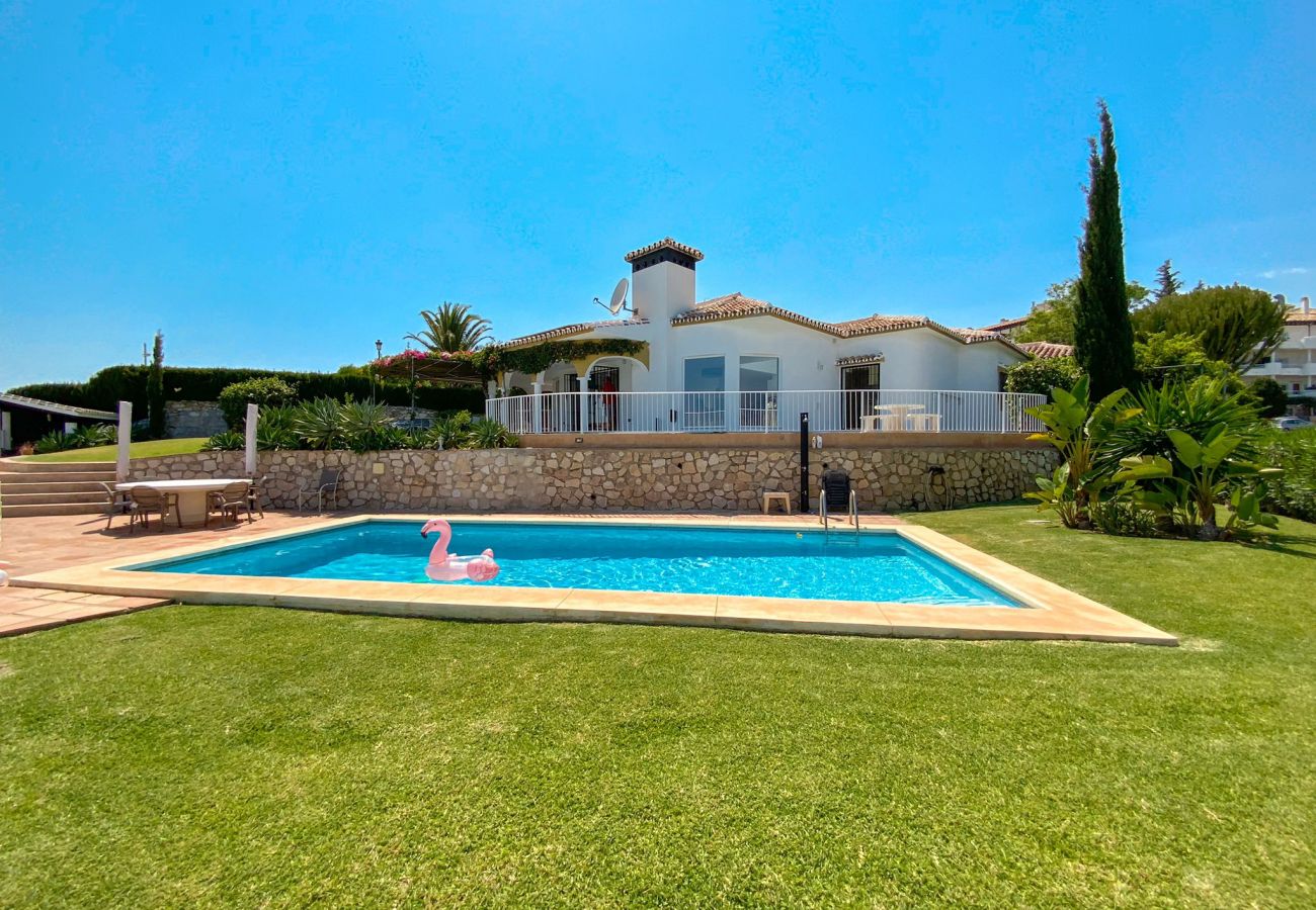 Villa en Mijas Costa - Villa de lujo con increíbles vistas al mar en Mijas
