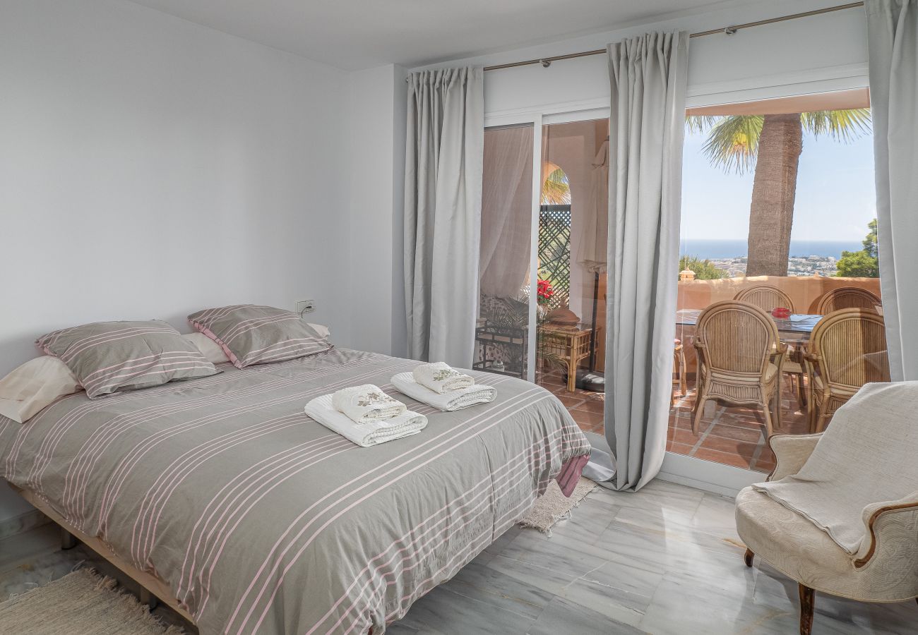Apartamento en Mijas Costa - Hermoso apartamento de 2 dormitorios con vistas al mar - Mijas