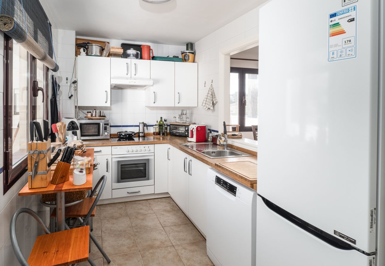 Apartamento en Mijas Costa - Riviera Park, terraza y piscina
