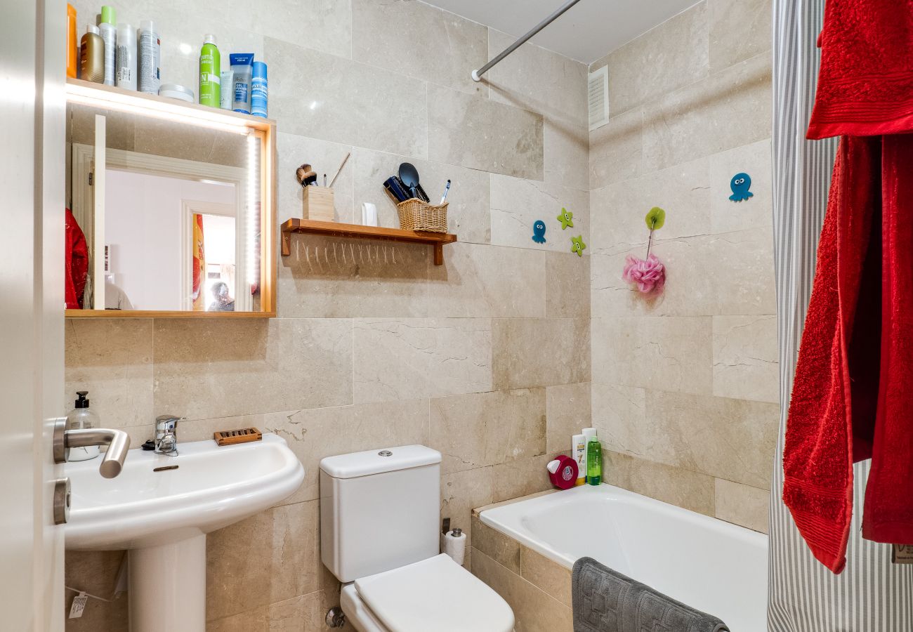Apartamento en Mijas Costa - Riviera Park, terraza y piscina