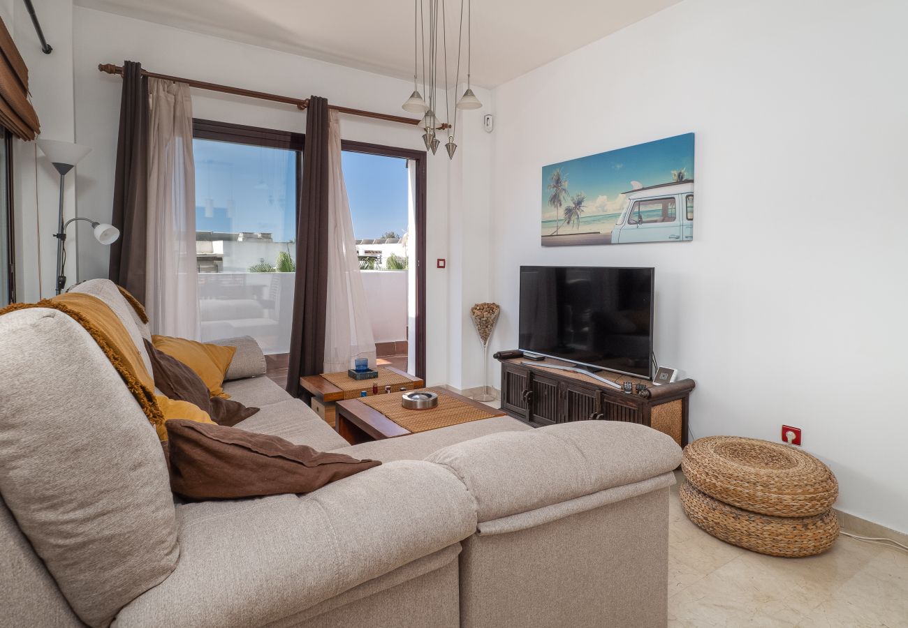 Apartamento en Mijas Costa - Riviera Park, terraza y piscina