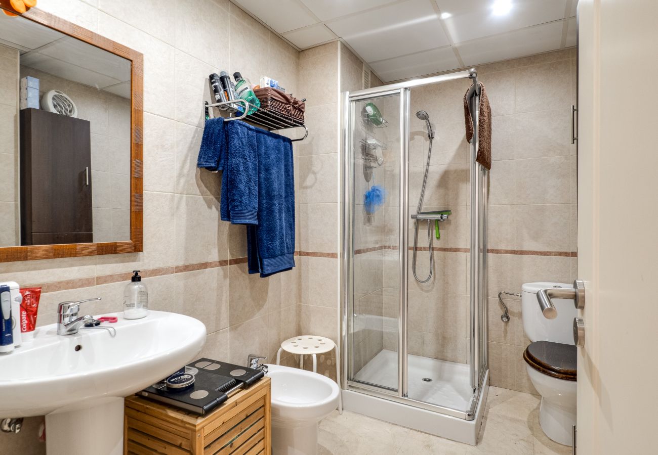 Apartamento en Mijas Costa - Riviera Park, terraza y piscina