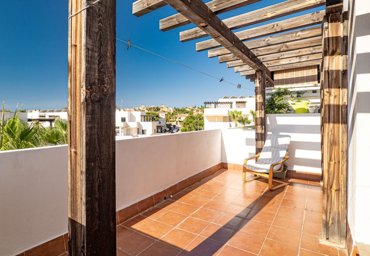 Apartamento en Mijas Costa - Riviera Park, terraza y piscina