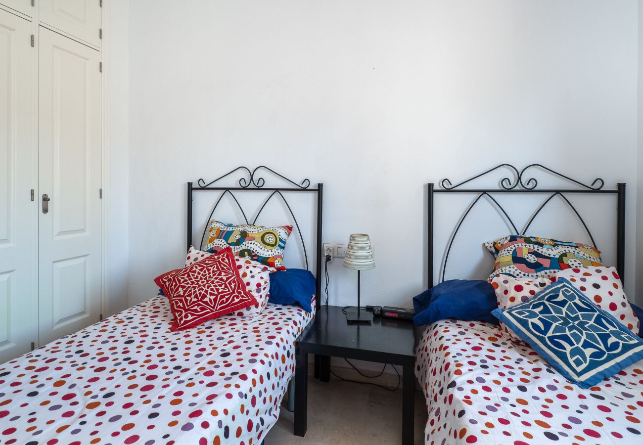 Apartamento en Mijas Costa - Riviera Park, terraza y piscina