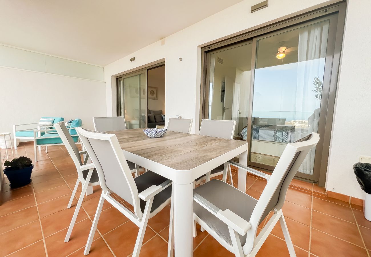 Apartamento en Mijas Costa - La Cala ,golf, pool and sea view