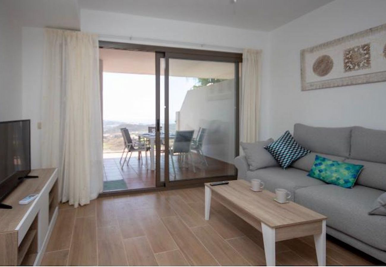 Apartamento en Mijas Costa - La Cala ,golf, pool and sea view
