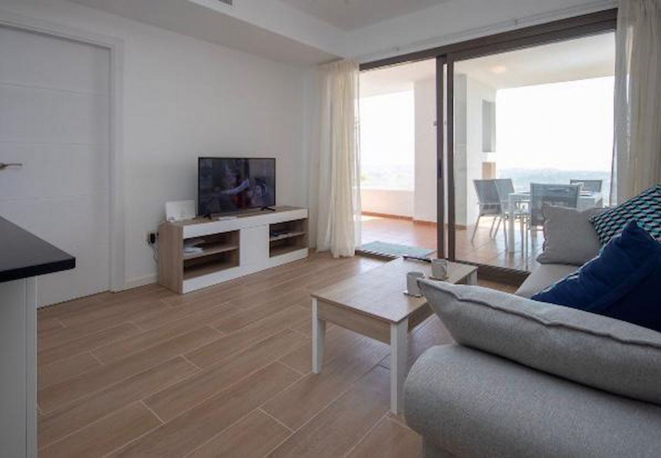 Apartamento en Mijas Costa - La Cala ,golf, pool and sea view