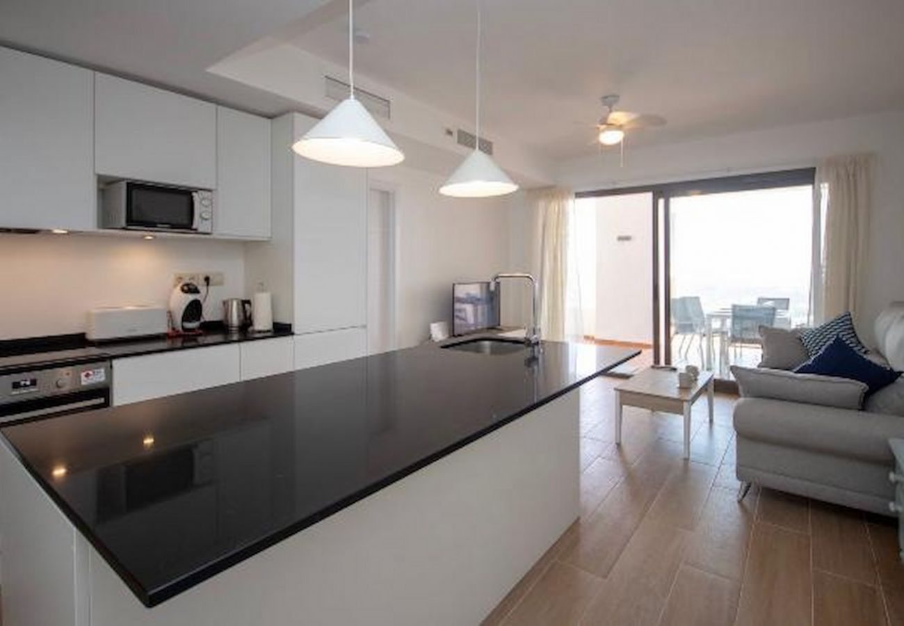 Apartamento en Mijas Costa - La Cala ,golf, pool and sea view