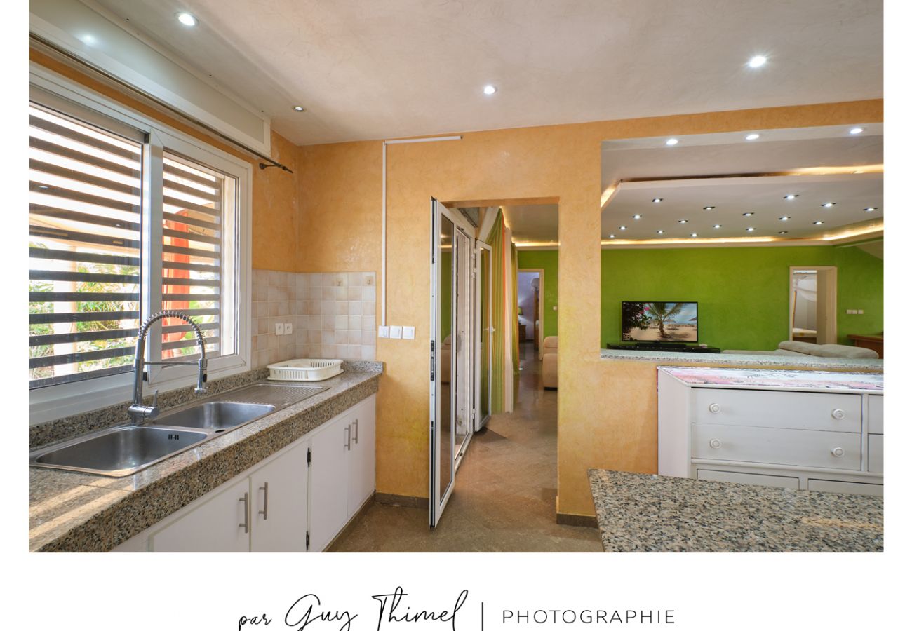 Villa en Saly - villa pieds dans l'eau en résidence