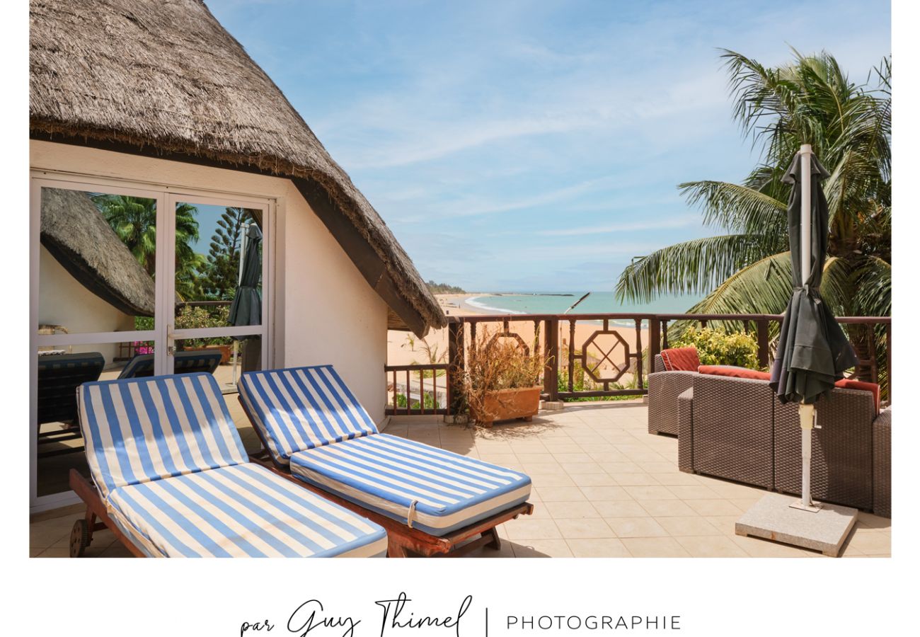 Villa en Saly - villa pieds dans l'eau en résidence