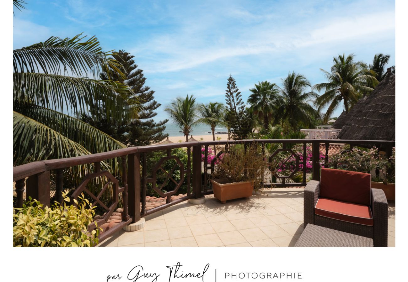 Villa en Saly - villa pieds dans l'eau en résidence