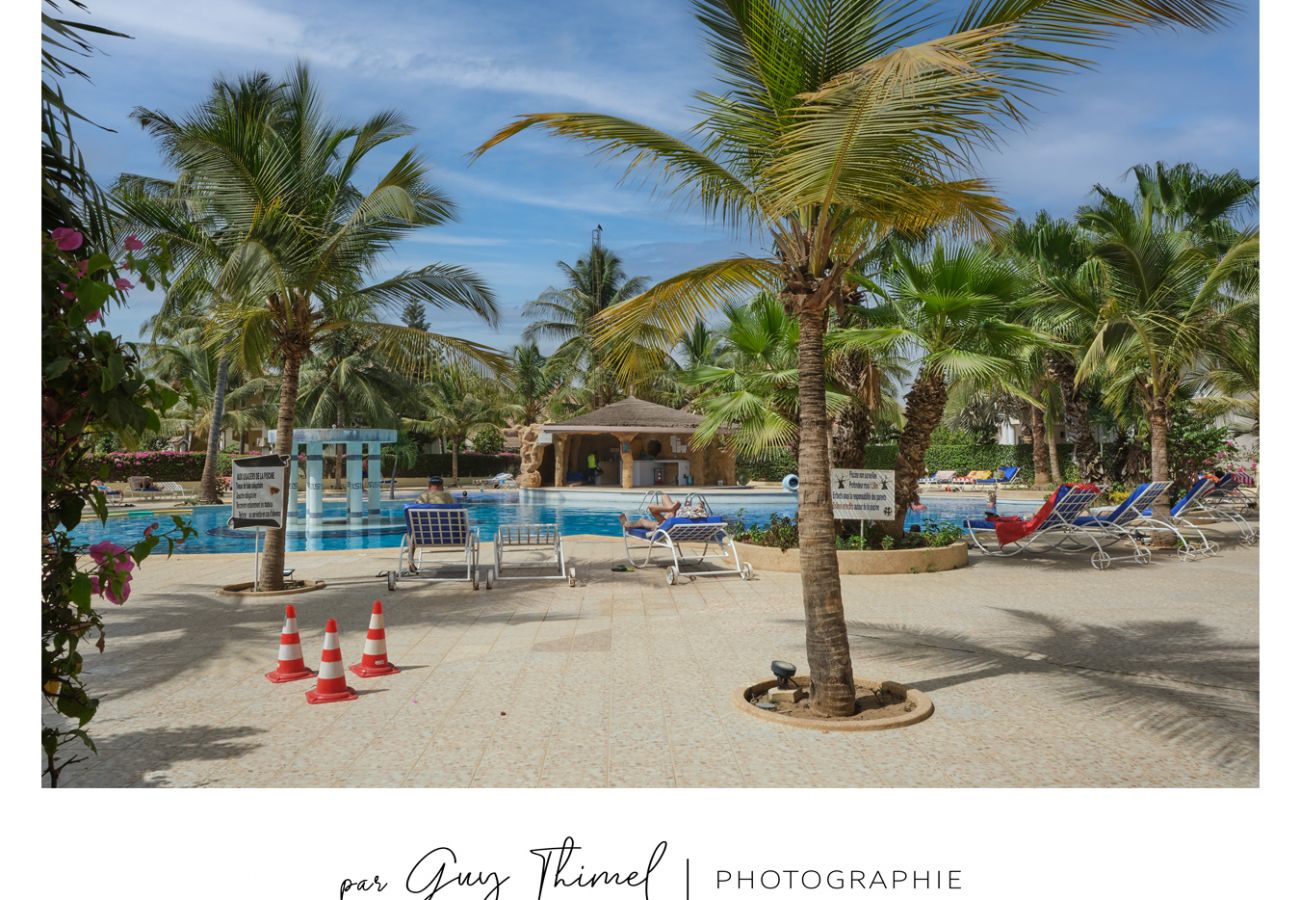 Villa en Saly - villa pieds dans l'eau en résidence