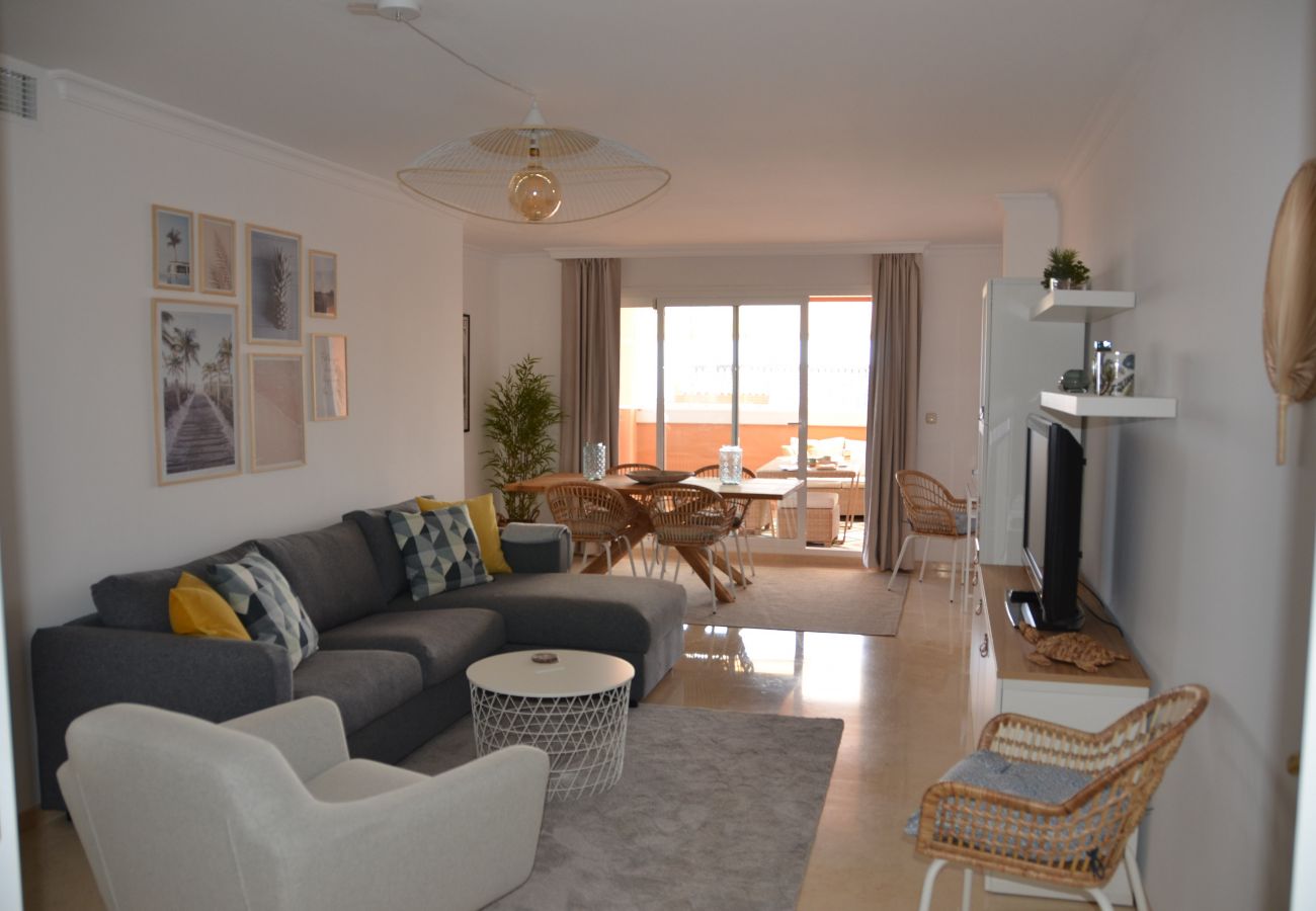Appartement à Marbella -   Los Lagos, quiet and cosy with sea and mountain view