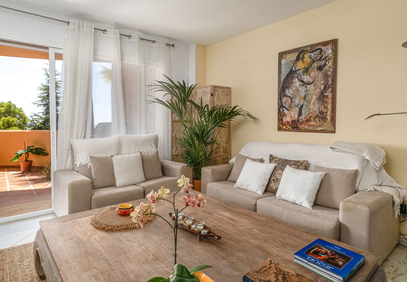 Apartment in Mijas Costa - Beautiful 2 bed apartment with sea views Mijas 