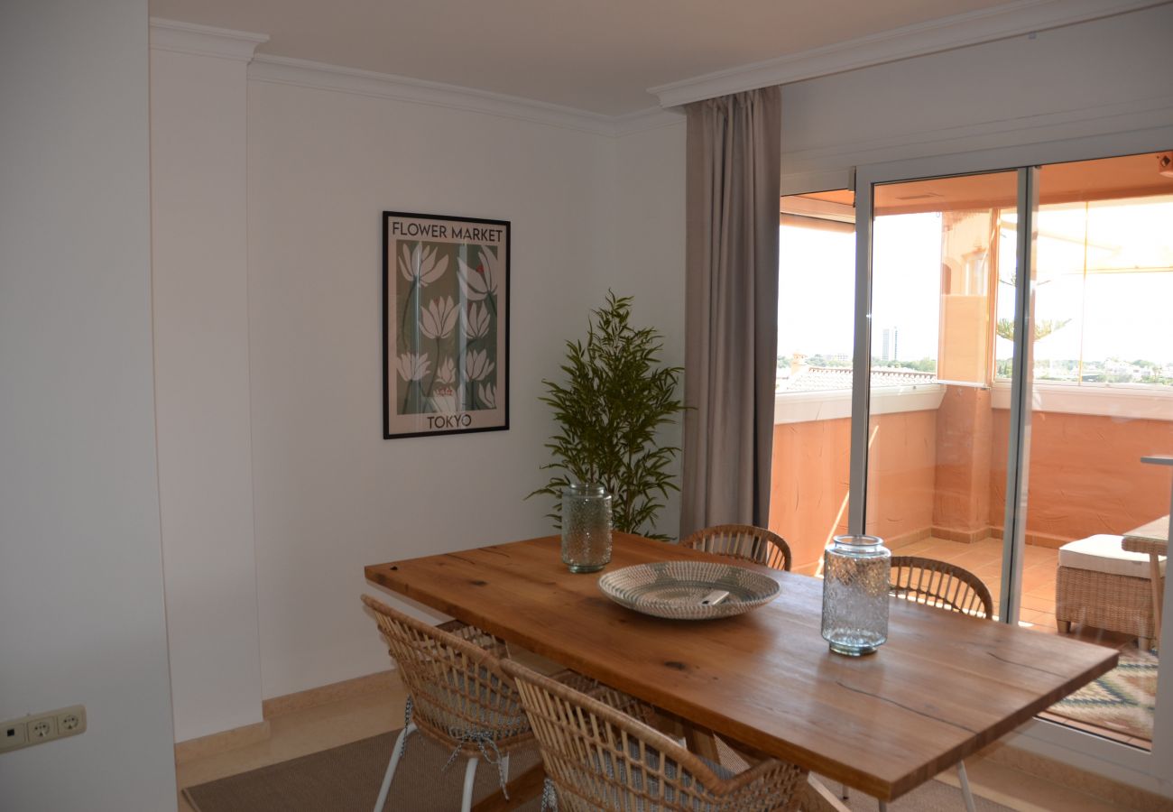 Apartment in Marbella -   Los Lagos, quiet and cosy with sea and mountain view