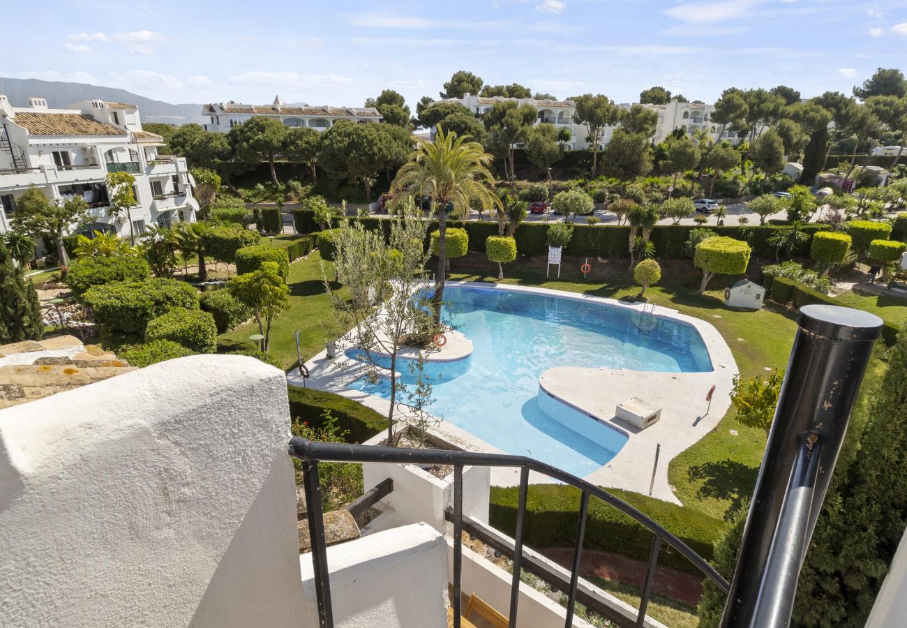 Lägenhet i Mijas Costa -  Snygg modern lägenhet med utsikt över poolen -Mijas